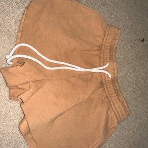 Wild Fable Tan Fleece Shorts